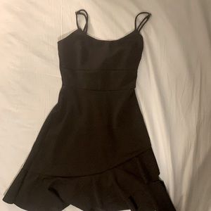 A black dress, size XS from Altr’d State, worn once.